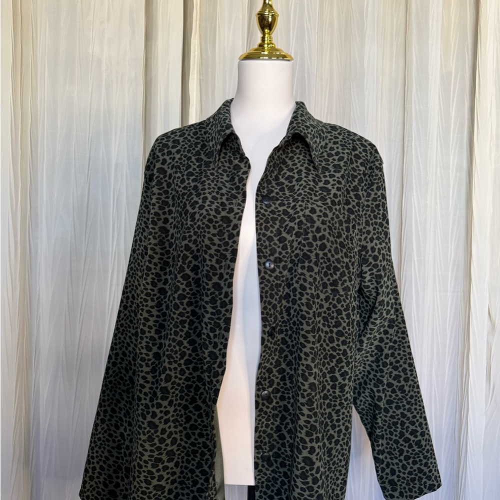 Leopard Print Men's Jacket